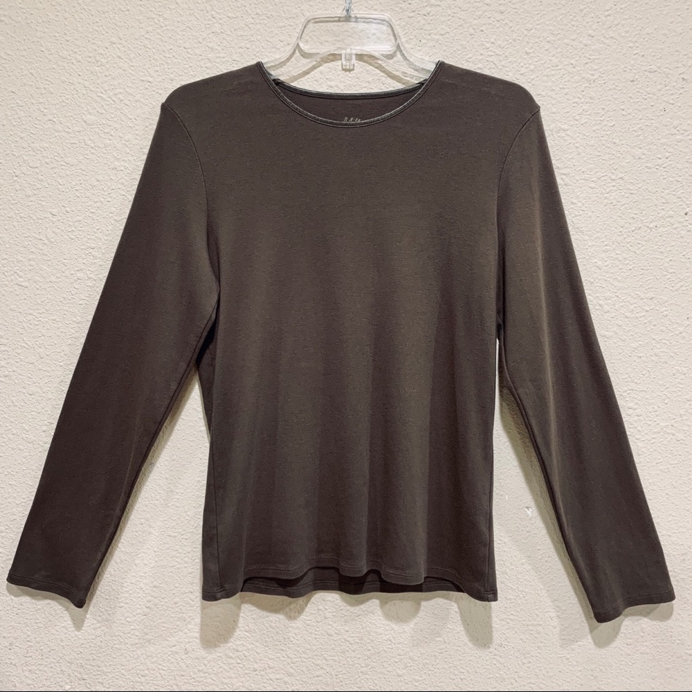 J.Jill Long Sleeve Compassion Tee - Picture 1 of 8